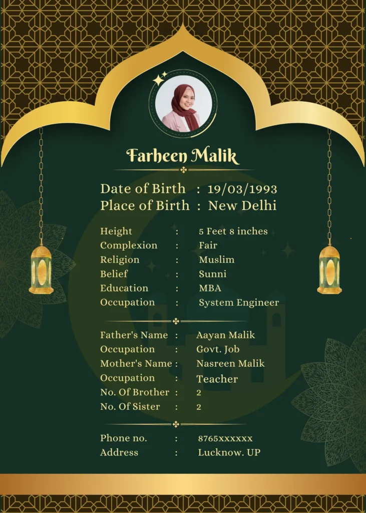 Rishta Form
